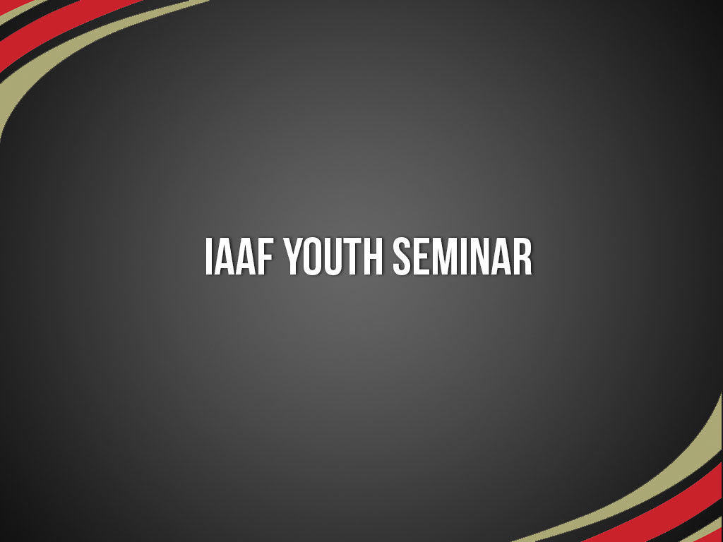 IAAF-Youth-Seminar